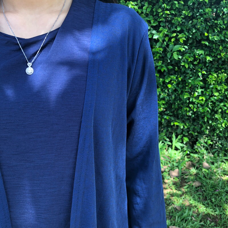 Defect Cardi Navy - Cardigan Lengan Panjang - Outer Layer