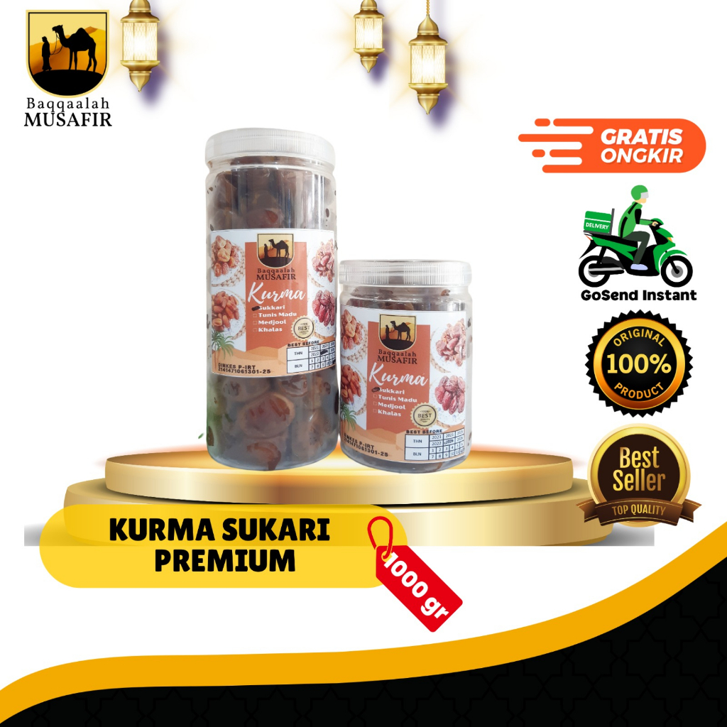 

KURMA SUKKARIAL QASSIM 1 kg, 500 gr