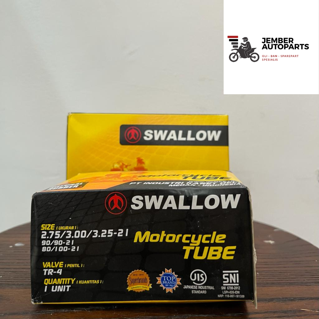 Ban Dalam Motor Trail KLX Swallow 275 300 325/ 21 Asli