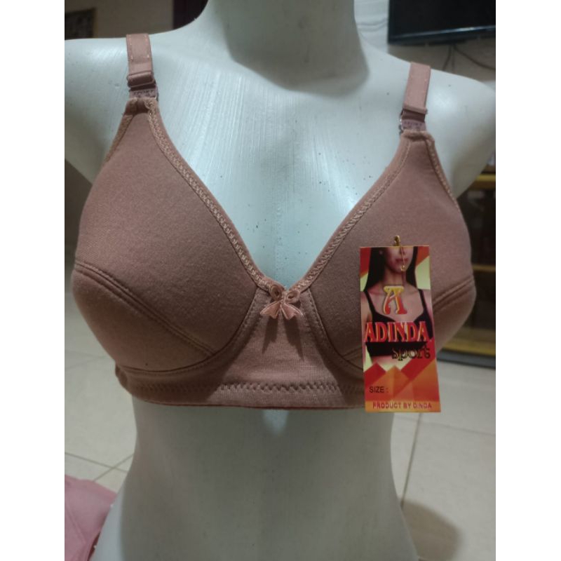 BRA Adinda Sport Bra Busa Tipis Kait 2 | 12 pcs / Lusinan