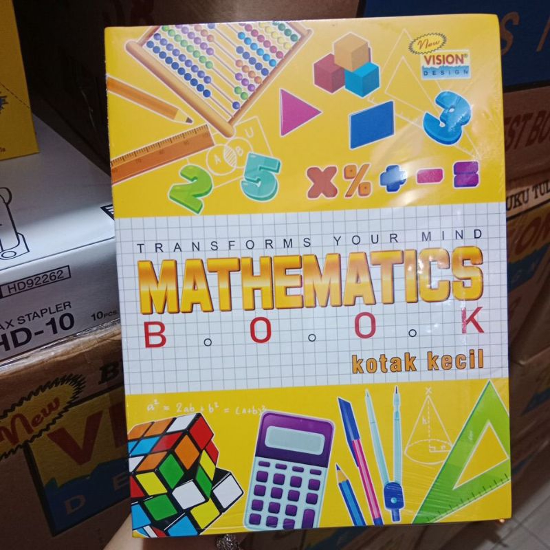 

1pcs Buku Kotak Kecil / Buku Matematika