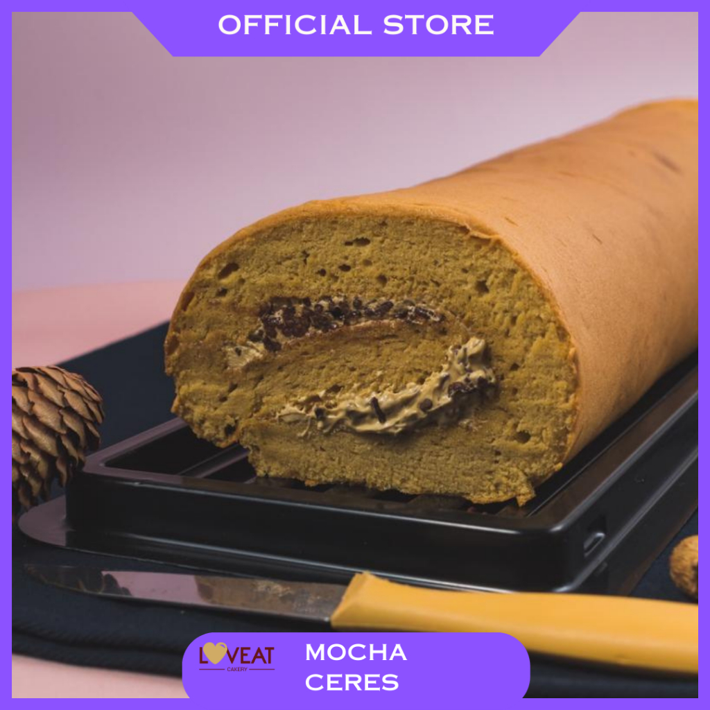 

Bolu Gulung Premium - Mocha Ceres