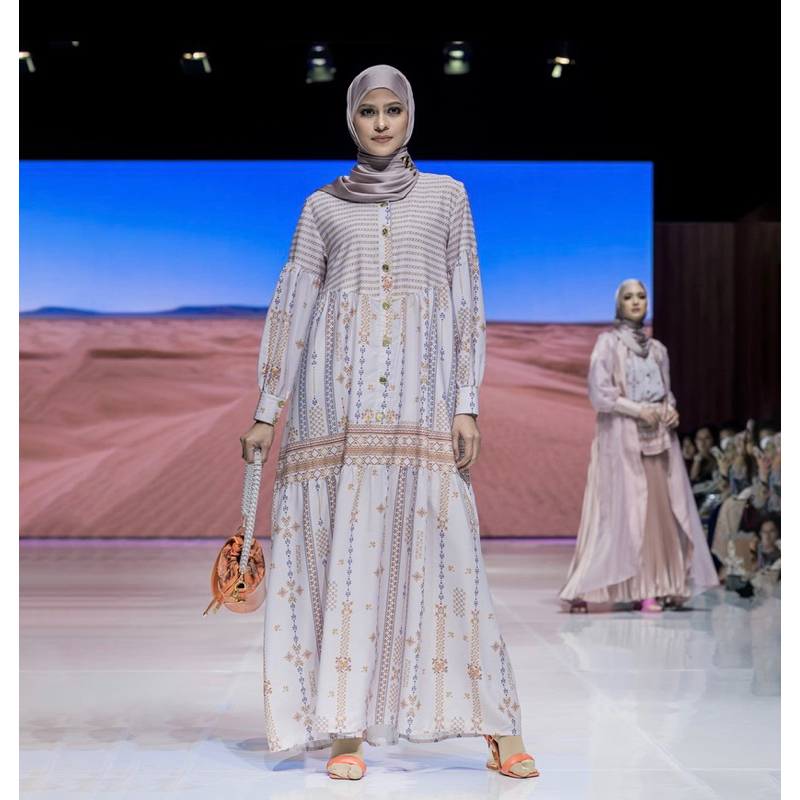 RIMA DRESS BLUSH ORIGINAL ZASKIA SUNGKAR -AQRFASHION