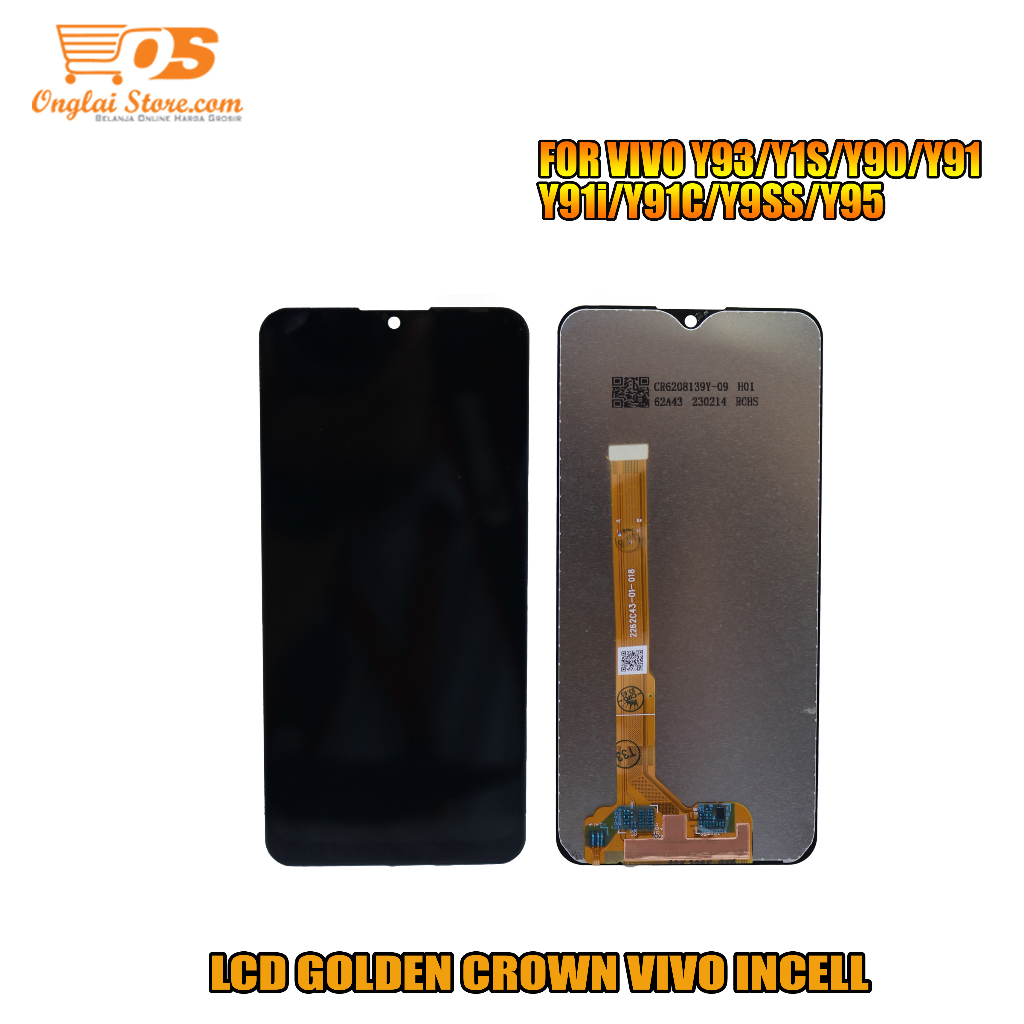 LCD GOLDEN CROWN VIVO Y93/Y1S/Y90/Y91/Y91i/Y91C/Y9SS/Y95 INCELL