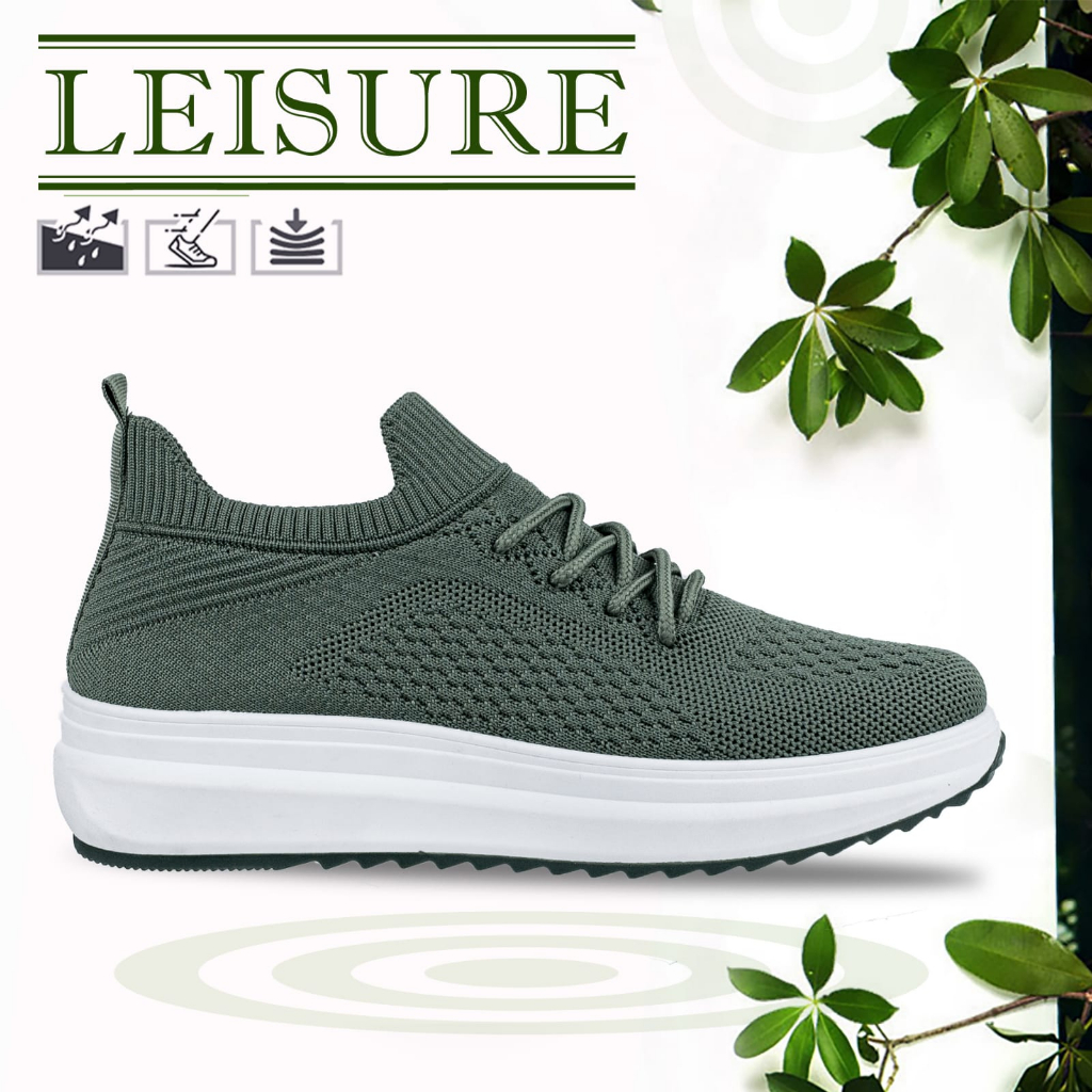 Sepatu Wanita Sneakers Wanita Import Rajut Cewek Sport Shoes Pakai Tali TG7105