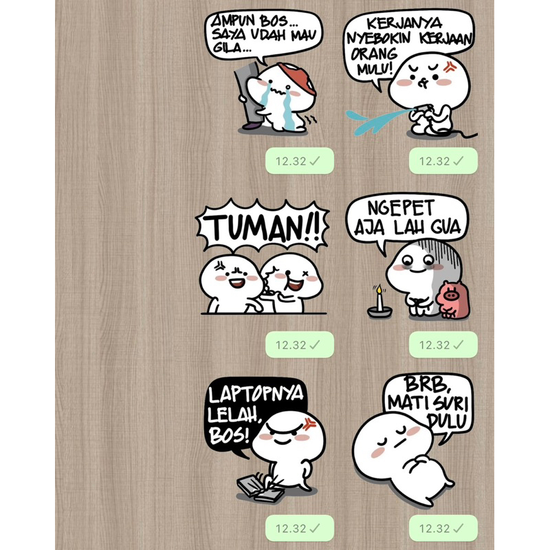 

PAKET STIKER WHATS ~ APP PENTOL ( NON GERAK )