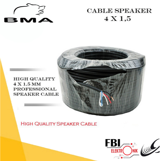 KABEL / CABLE SPEAKER 4 X 1,5 BMA