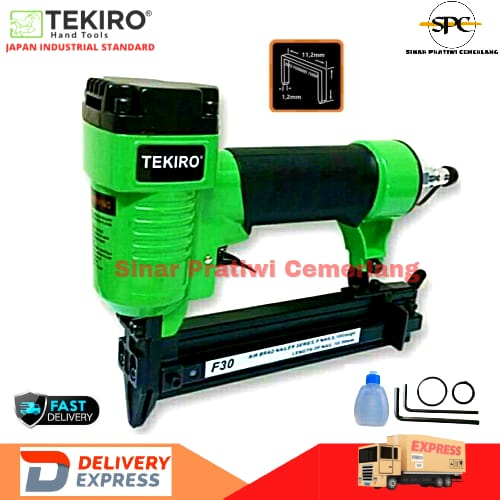 

TEKIRO Air Stapler Nailer A1022J / Mesin Staples Tembak AT-AS1130