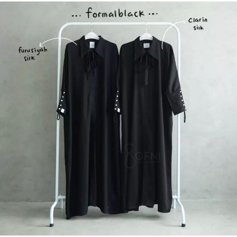 Nuka Abaya bysofni black furusiyah