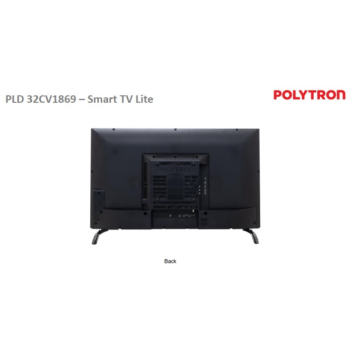 Polytron LED Smart TV 32&quot; Youtube Mirroring Vidio PLD 32CV1869 Digital