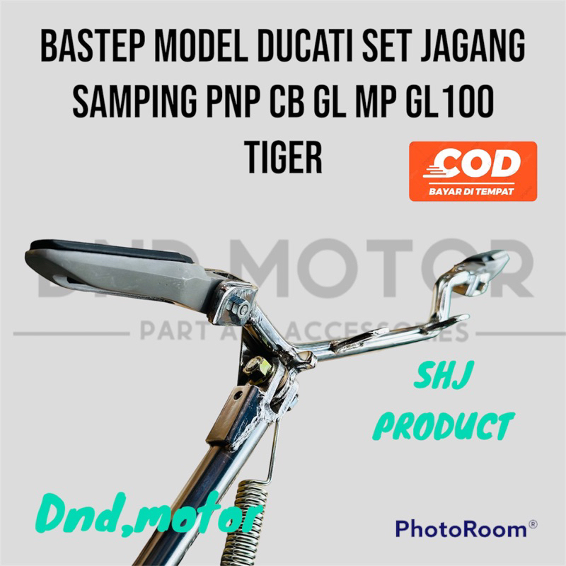 BASTEP POSTEP FOOTSTEP DEPAN DUCATI PRODUK SHJ PNP GL MP CB TIGER GL100 SUPER TEBAL