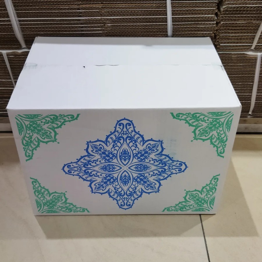 

Hampers box kardus dus parcel lebaran 40x29x29 size m