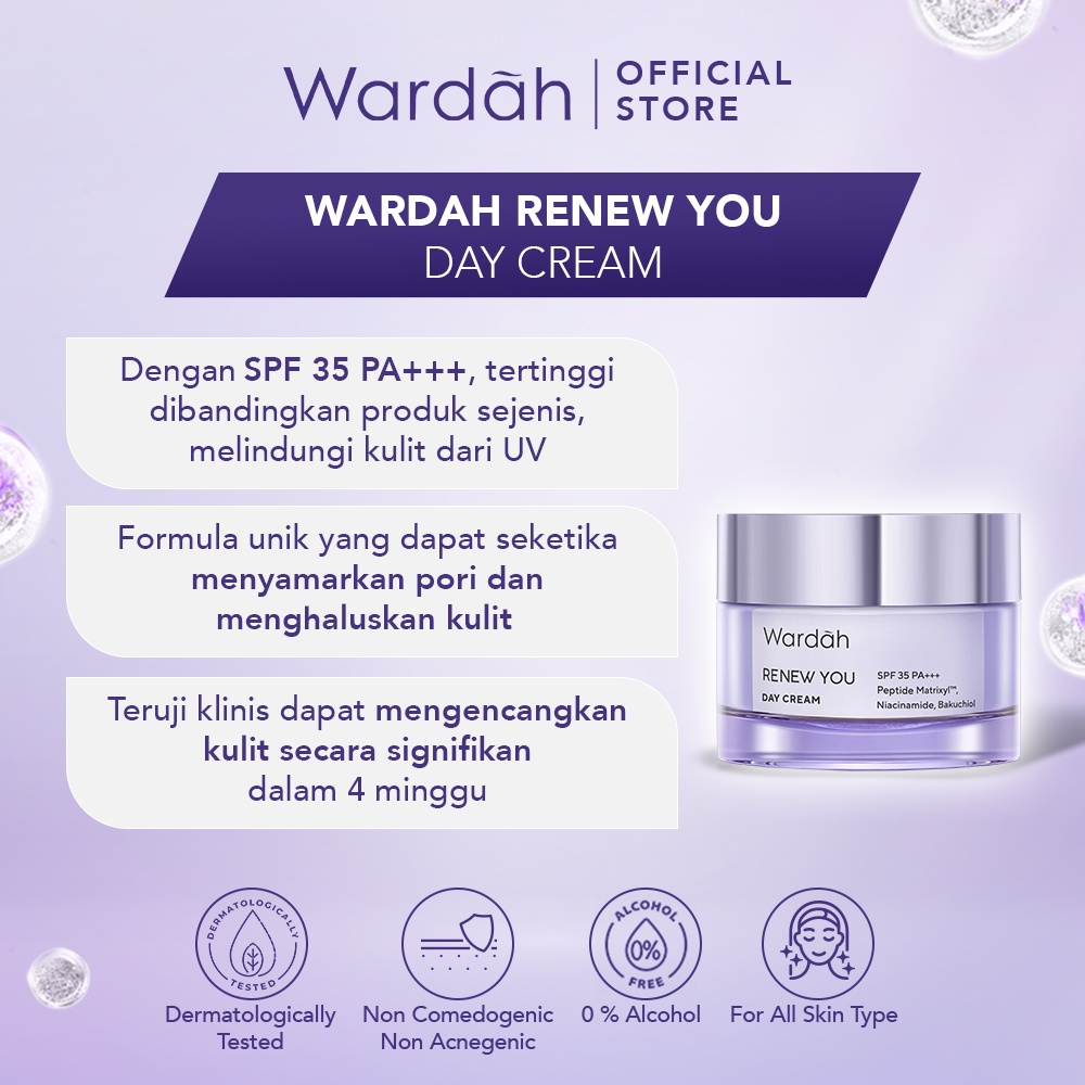 WARDAH RENEW YOU ANTI AGING DAY CREAM - 30GR