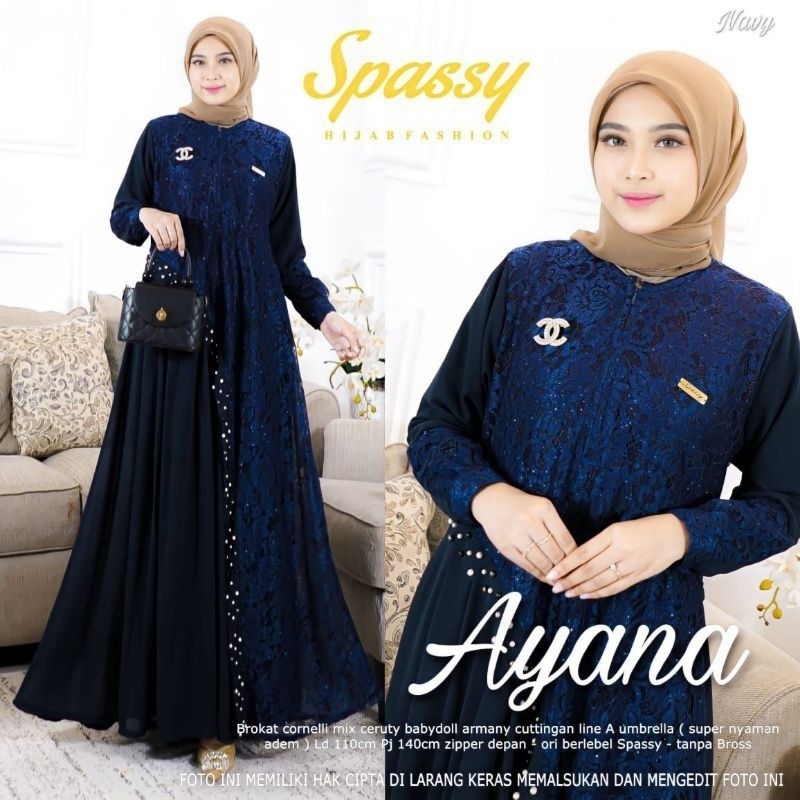 gamis ayana maxi ayana dress ayana maxy