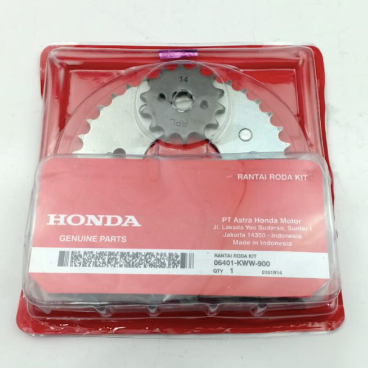 Gear Set Sepaket Rantai Blade 110,Blade New ,Blade Old,Revo New KWW