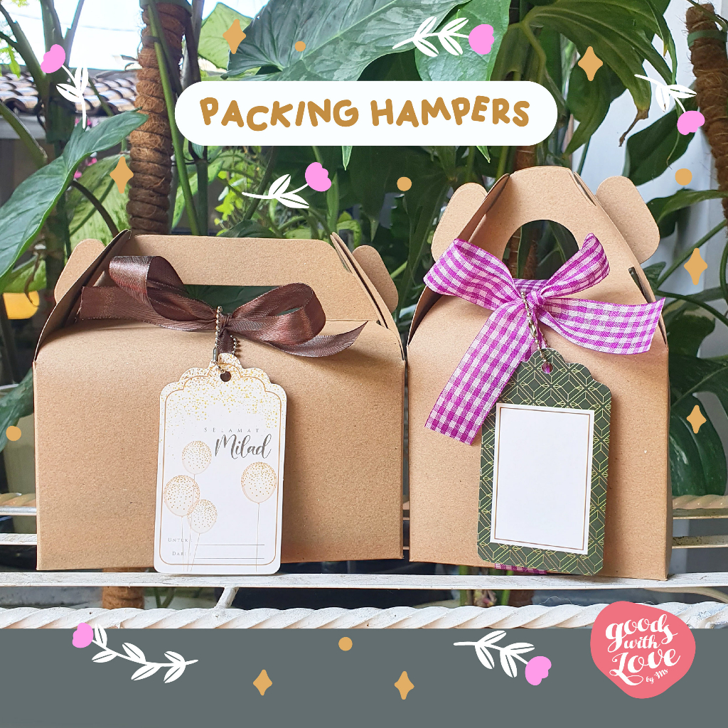 

Packing Hampers GOJEK/GRAB ONLY [KHUSUS CUSTOMER GOODSWITHLOVE]