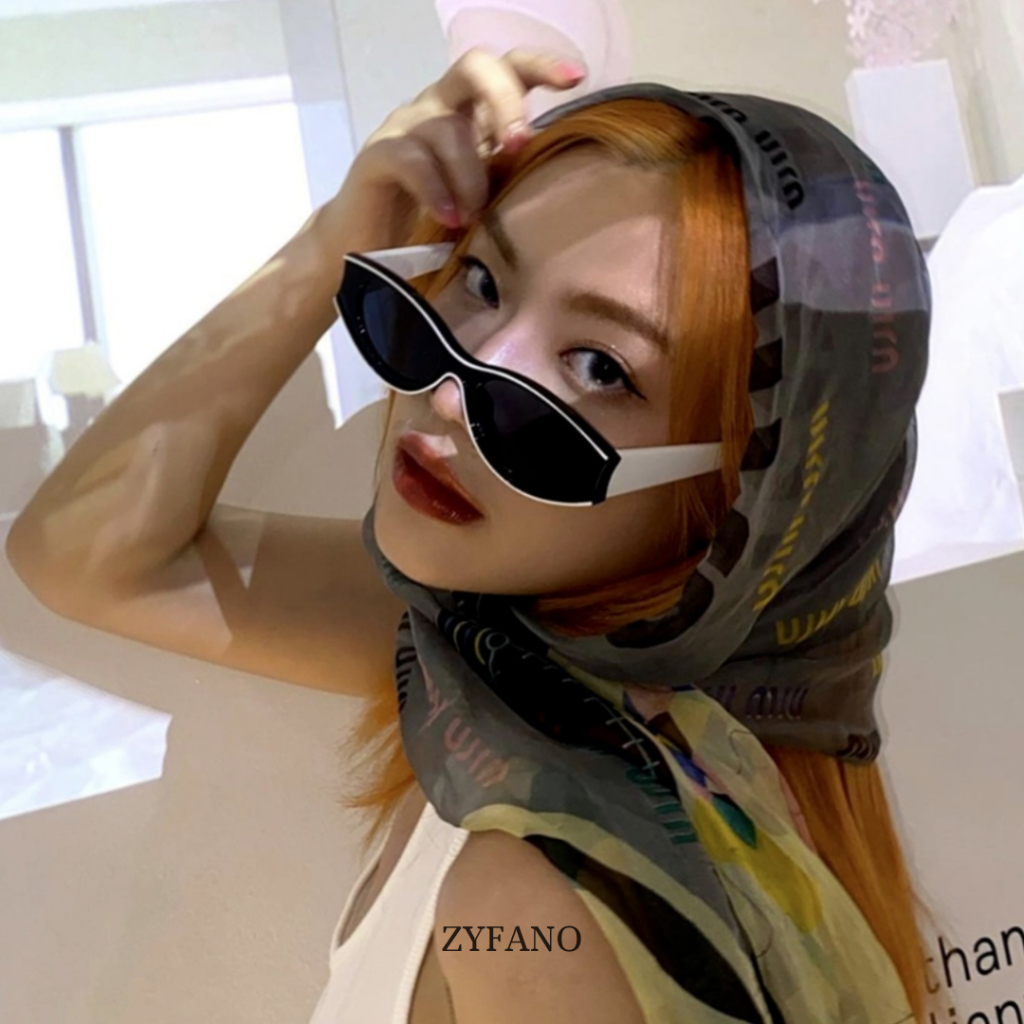 (Gratis Box Dan Lap Kacamata) Kacamata Hitam Virendra Dapat Dipakai Wanita Maupun Pria Kacamata Hita