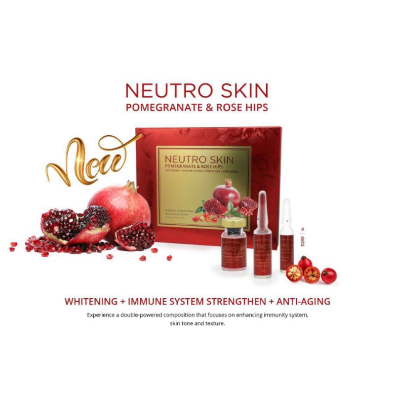 Neutroskin pomegranate dan Cacstus Fruit + Avocado Whitening Immune System Boost