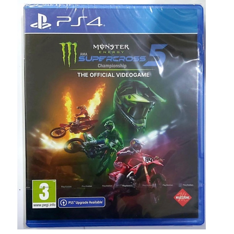 Monster Energy Ps4 Super Cros 5 Championship The Official Videogame Game Balap Motor Off Road Superc