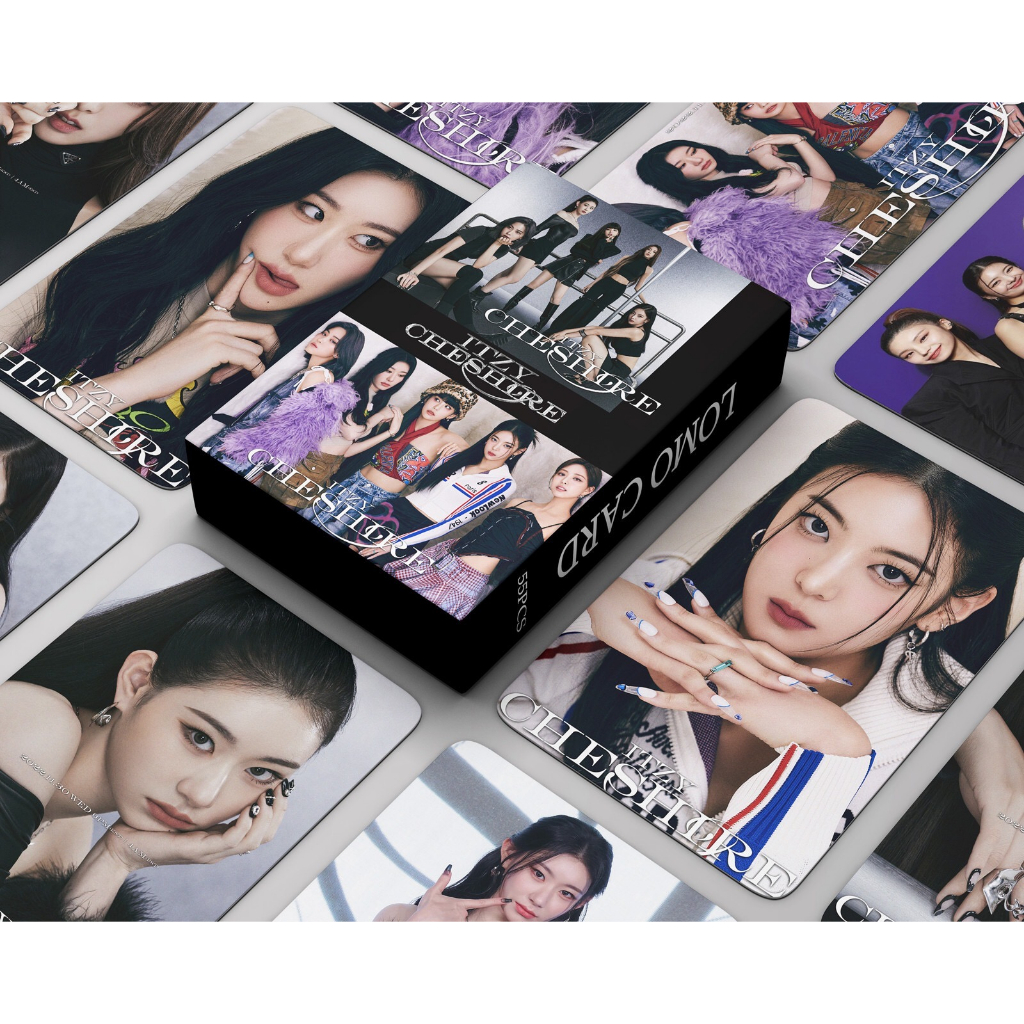 [kstuffind] ITZY CHESIRE PHOTOCARD LOMO CARD PHOTO KARTU FOTO PC MIDZY MURAH 54 PCS 54PCS