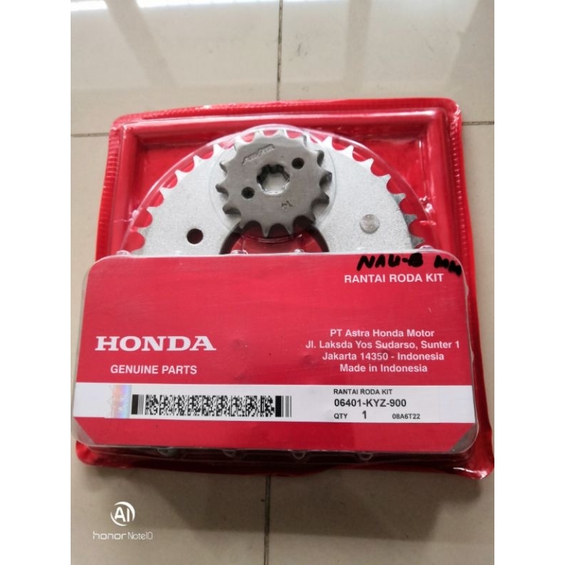 KYZ Gear gir set Supra x 125 fi helm in Supra x 125 injeksi 1set