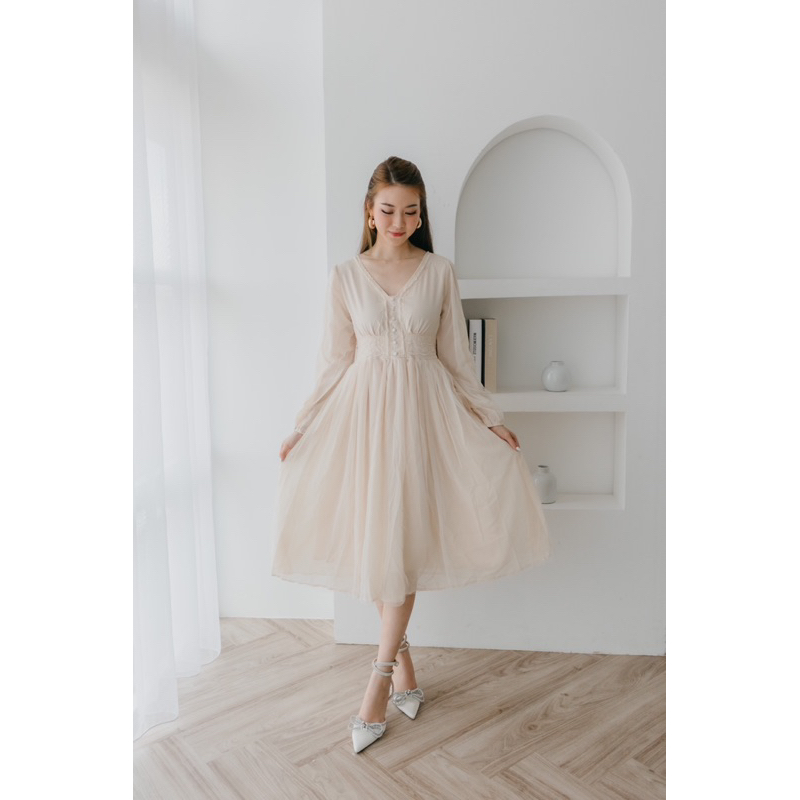 [ Keyclothingline ] Zahra Dress / Long Dress