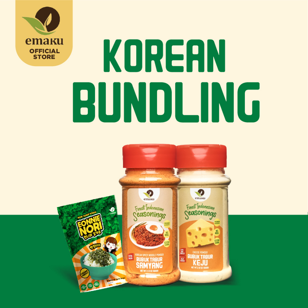 

Emaku Paket Bumbu Masak Instant Dapur No MSG - Korean Bundling