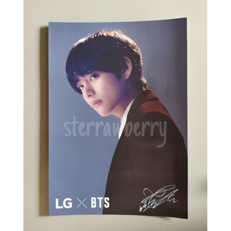 MINI POSTER LG X BTS V / TAEHYUNG
