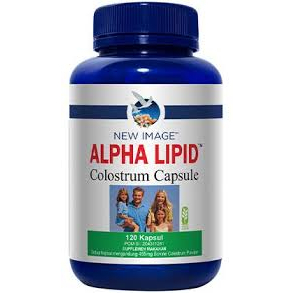 New Image Alpha Lipid Colostrum Kapsul capsule isi 60 kapsul dan 120 kapsul