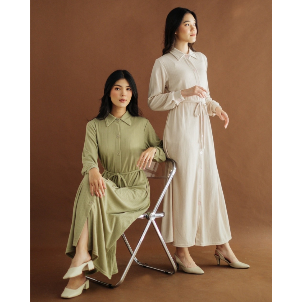 Myrubylicius AZRANA MAXI DRESS KODE AZ2680 | DRESS | DRESS WANITA | MAXI DRESS | BAJU MUSLIMAH