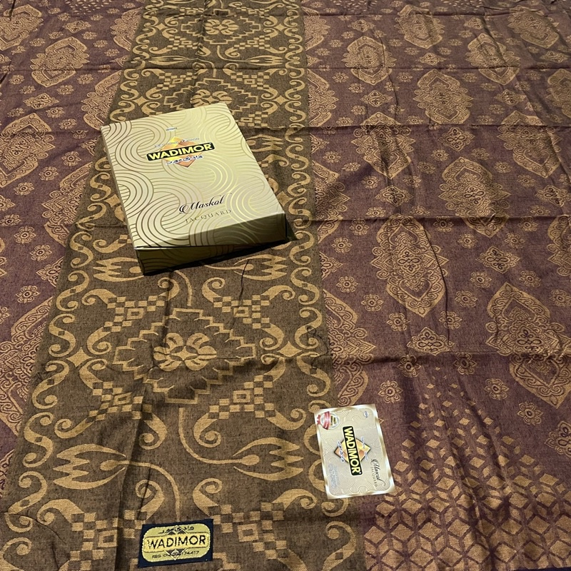 [PREMIUM] Sarung WADIMOR  jacquard MASKOT Mascot Antik Songket motif BHS Sarung Tenun Dewasa Eksklusif 100% Original Terbaru