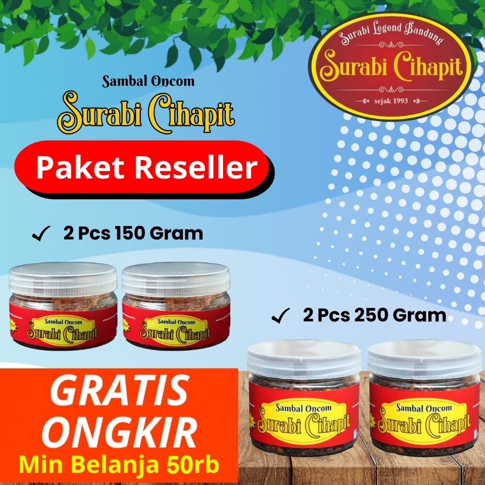 

SAMBAL ONCOM SURABI CIHAPIT PAKET RESELLER