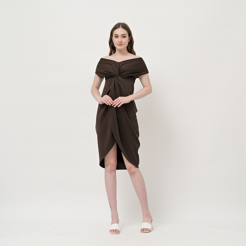 Alija Premium Twisted Dress - 16 COLOR &amp; 3 SIZE