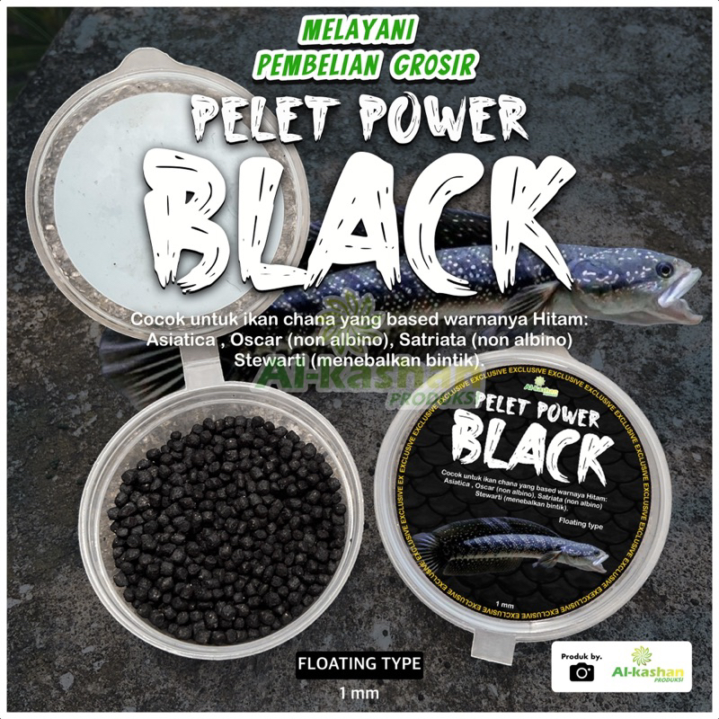 PELET POWER BLACK REPACK