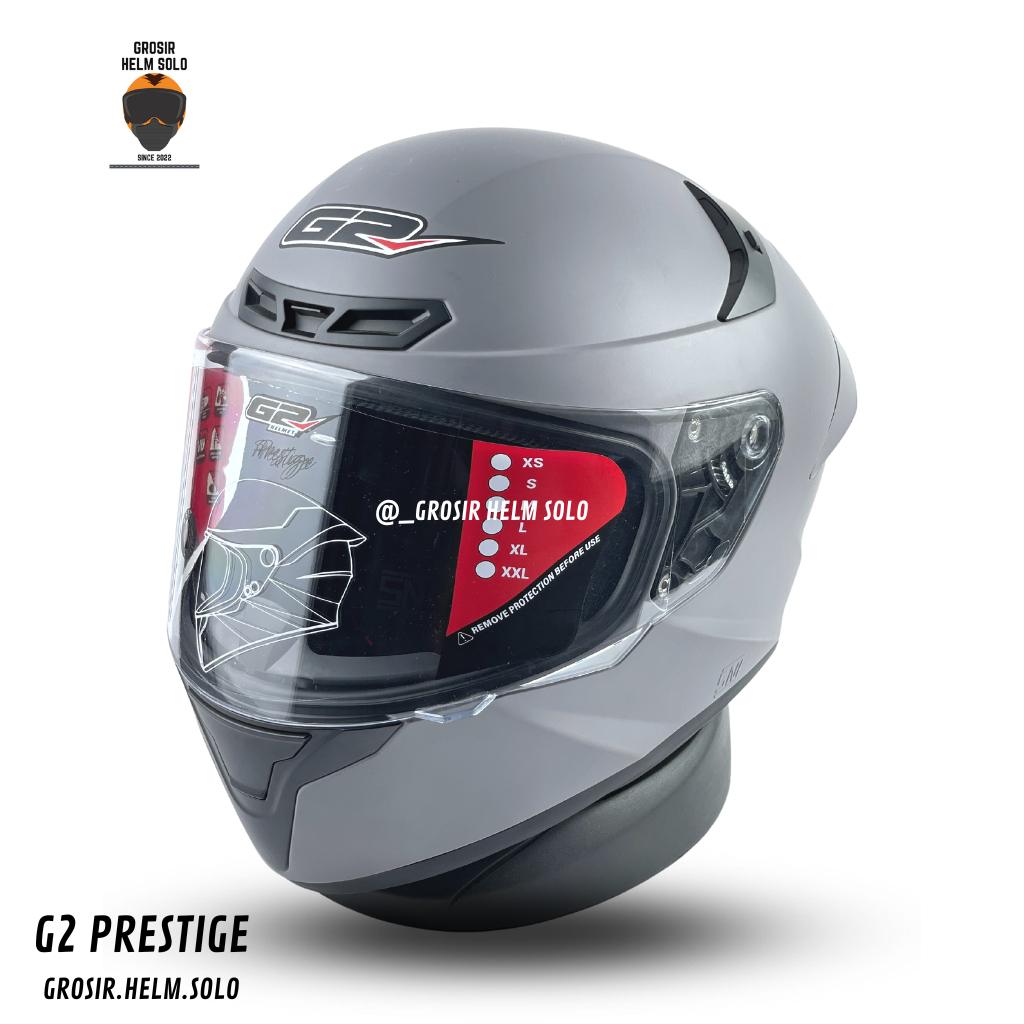 HELM G2 PRESTIGE TTC FULL FACE ORIGINAL SNI