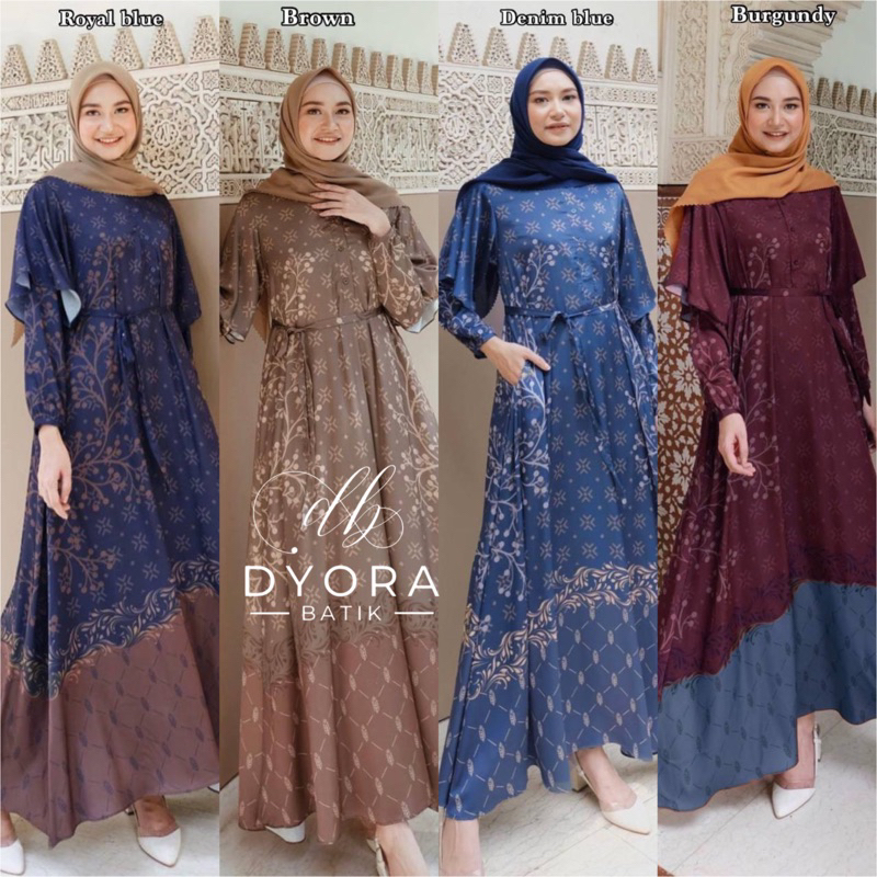 Gamis Maxmara Raya M/L/XL/XXL/JUMBO Gamis Seragaman Raya Kondangan Muslim High Quality