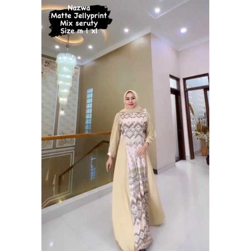 abaya nazwa najwa terbaru arabian godifazulfa terbaru zulfa abaya hikmat kw najwa abaya buka pintu