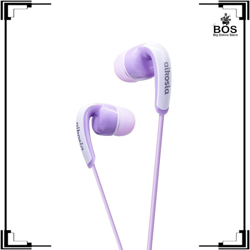 BOS - HANDSFREE AIKOSIA AK-05 SUPER BASS | HEADSET HENSET HF AK05 + Mic