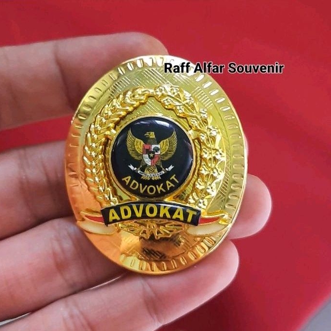 PIN ADVOKAT GARUDA MODEL PIN OVAL MAGNET