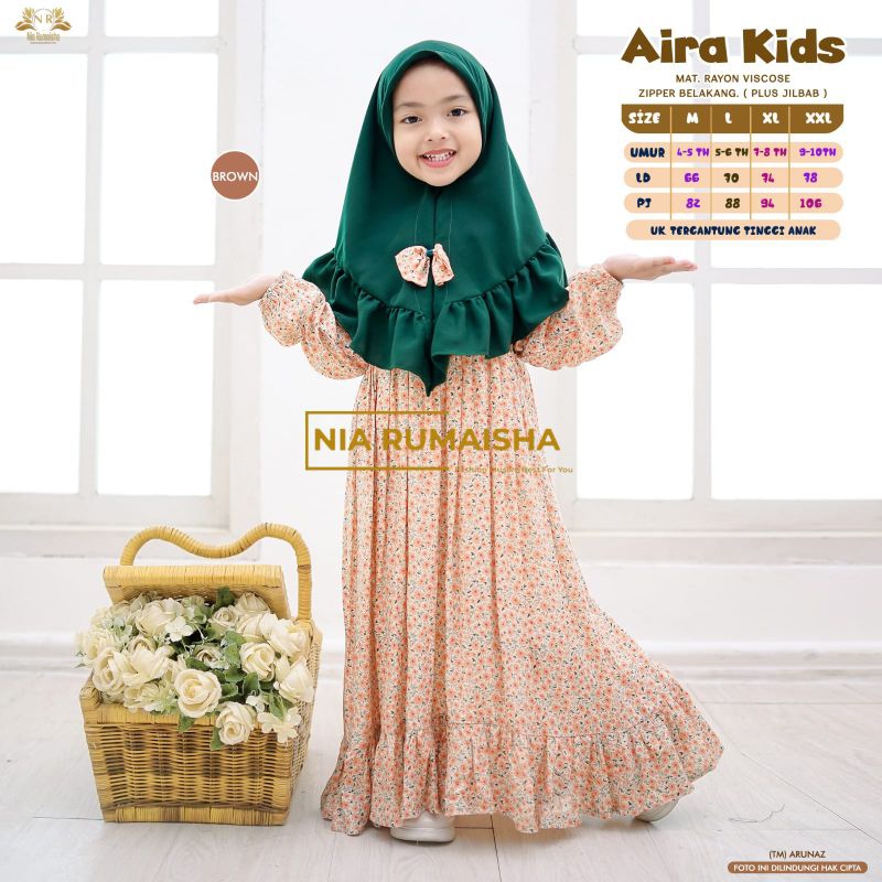 Aira gamis set kids by Nia rumaisha