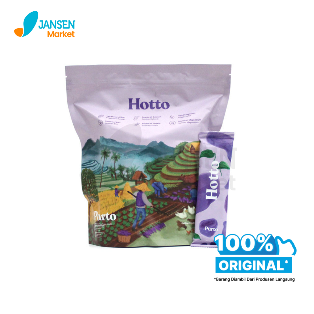 

Hotto Purto Multigrain with Purple Potato - Minuman Antioksidan Ubi Ungu Original