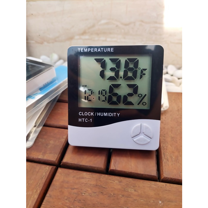 THERMOMETER HYGROMETER SUHU TERMOMETER KANDANG LEOPARD GECKO REPTILE REPTIL