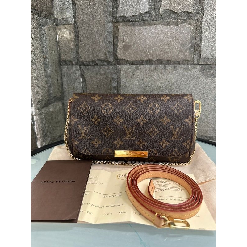 LV Favorite PM Monogram 2016