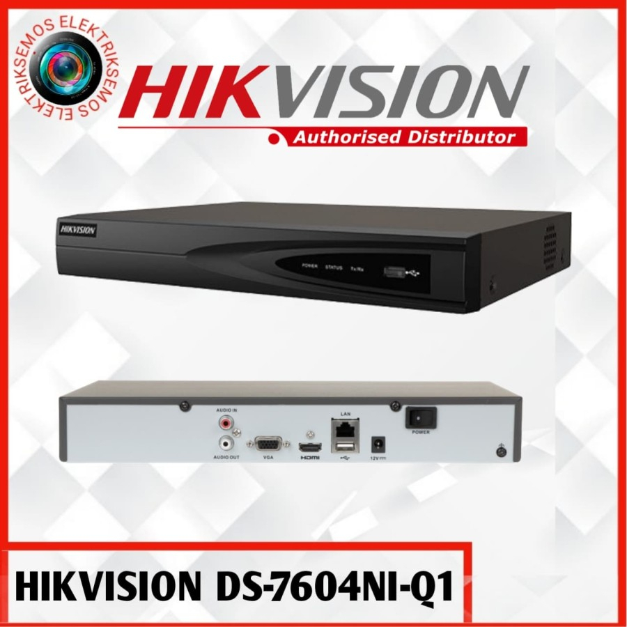 Nvr Hikvision 4 Channel 7604NI Q1