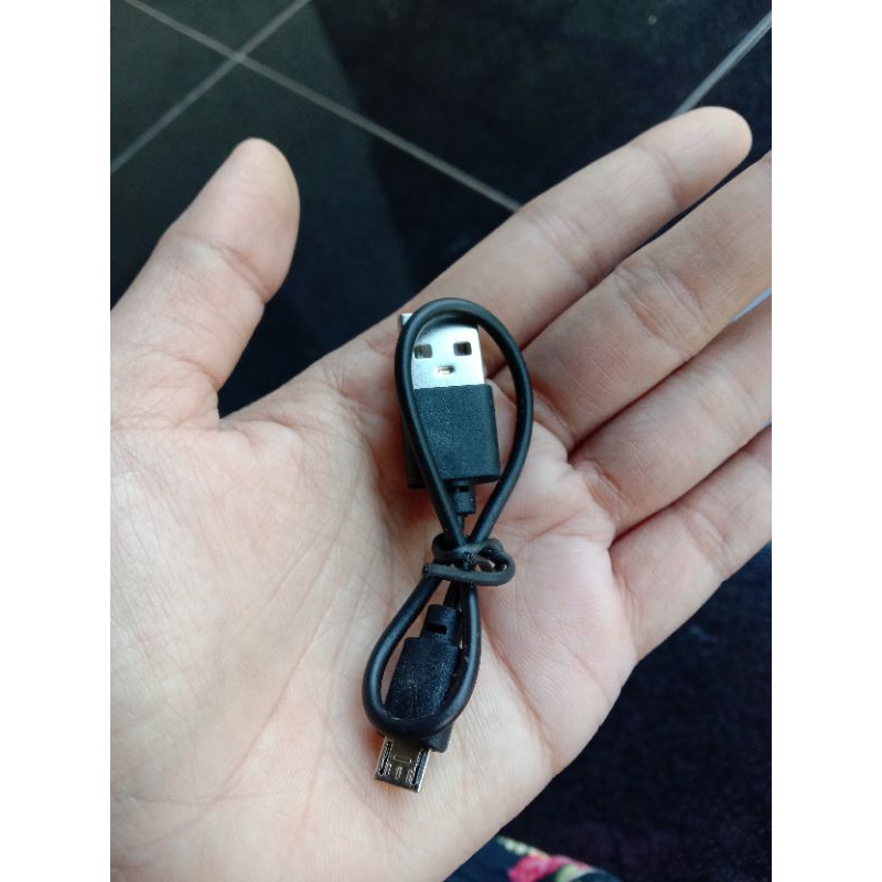 Kabel data Usb Kabel Micro Usb Cas Charger Hp Powerbank Kipas Portabel 20 cm Kabel