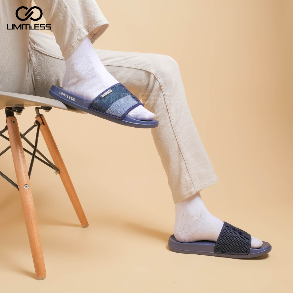 Sandal Pria Selop Kekinian Premium Sendal Slide Cowok Dewasa Casual Sandal Slip On Cowo Keren Rumahan Santai Fashionable Terbaru