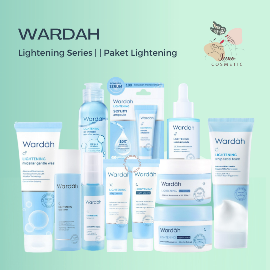 WARDAH Lightening Paket - Paket Hemat Lightening