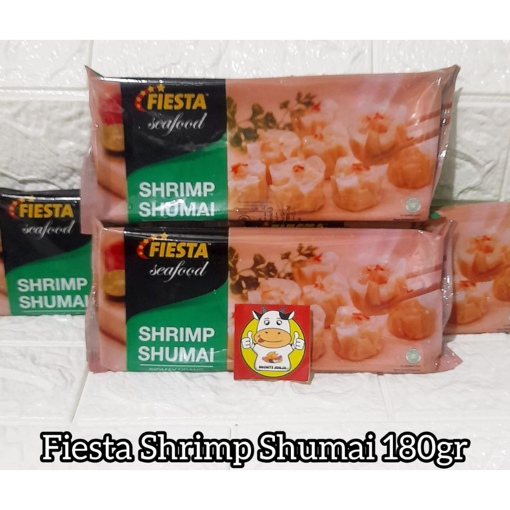 

FROZEN FOOD FIESTA SIOMAY UDANG 180GRAM FIESTA SHUMAI SHRIMP - DISASS JOGJA