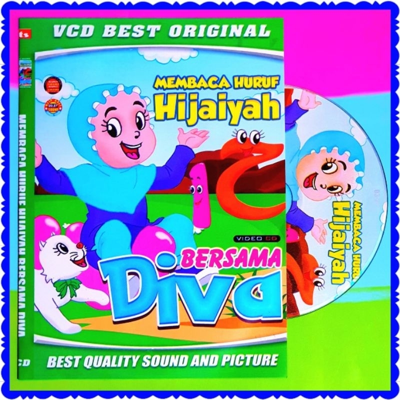 KASET FILM DIVA BELAJAR MEMBACA HURUF HIJAIYAH-KASET FILM DIVA-KASET EDUKASI ANAK-KASET EDUKASI ANAK