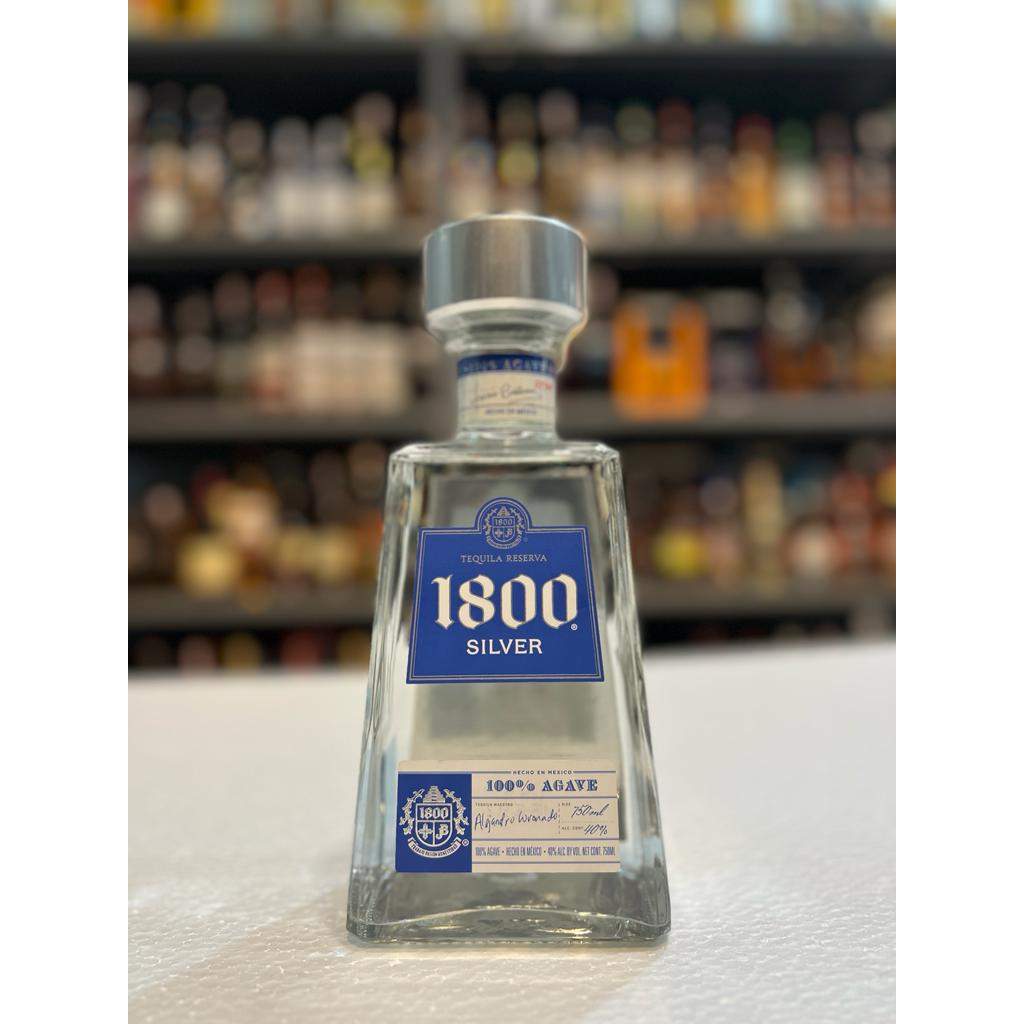 1800 silver Tequila 750 ML